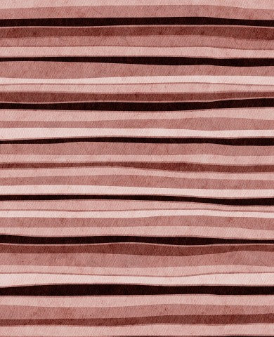 Maglia a coste con sfondo in tessuto a righe rosa e marrone