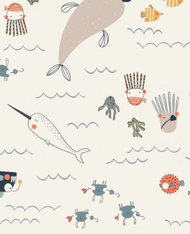 Muslin marine animals and fish