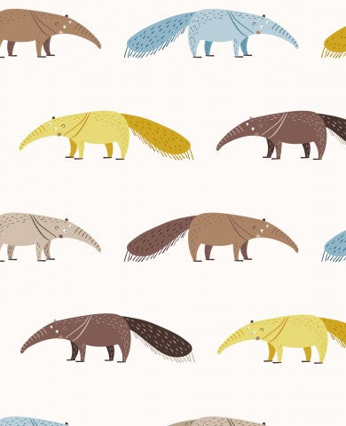 Softshell pattern of armadillos – stock vector