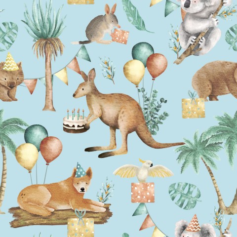 Canguri del Jersey, koala e altri animali