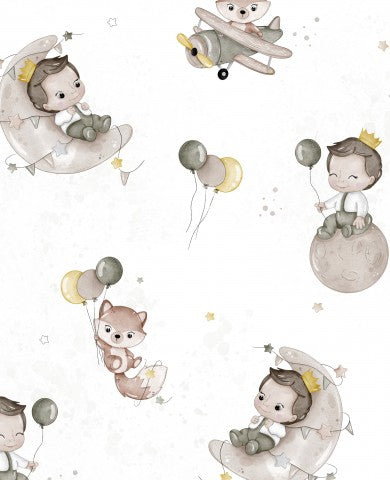 Panama, un dolce bambino e una bambina sulla luna