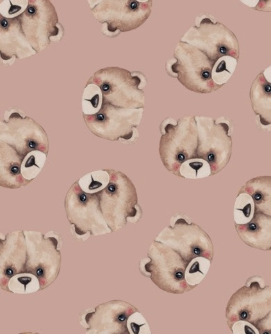 SoftShell a pattern of teddy bears on a pink background
