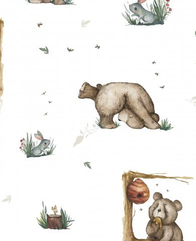 French Terry bears and other animals