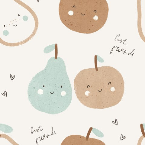 Nähen Sie Ihre Träume wahr mit Canvas Baumwolle Best friends Mint - Soft und weich, ideal für Ihre nächste Projektion!