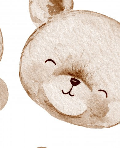 Jersey a watercolor drawing of a teddy bear