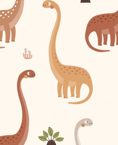 Dinosaures et plantes de Jersey