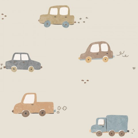 Panama a collection of cars and trucks on a beige background