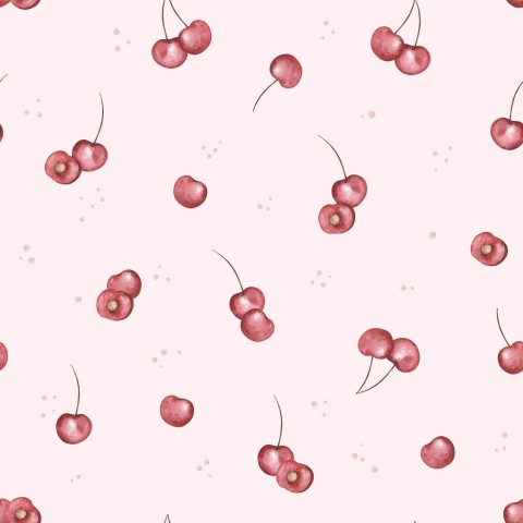 Bauerisches Baumwoll-Canvas in hellrosa für deinen nächsten Projekt: Tiny Cherry Baumwolle im 100% naturgemäßem Baumwolle-Gewebe, ideal für nähere und Kleidung