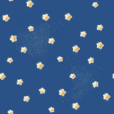 Jersey Sternen auf blauem Hintergrund