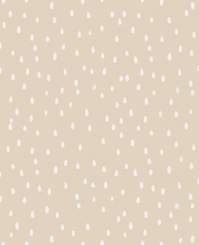 Jersey ein beige-weißes Tupfenmuster