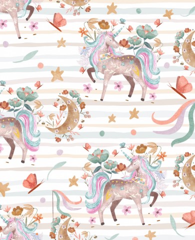 SoftShell Einhörnern und Blumen