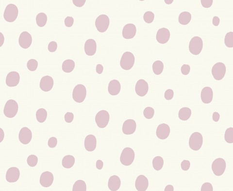 Panama a pink and white polka dot pattern on a white background