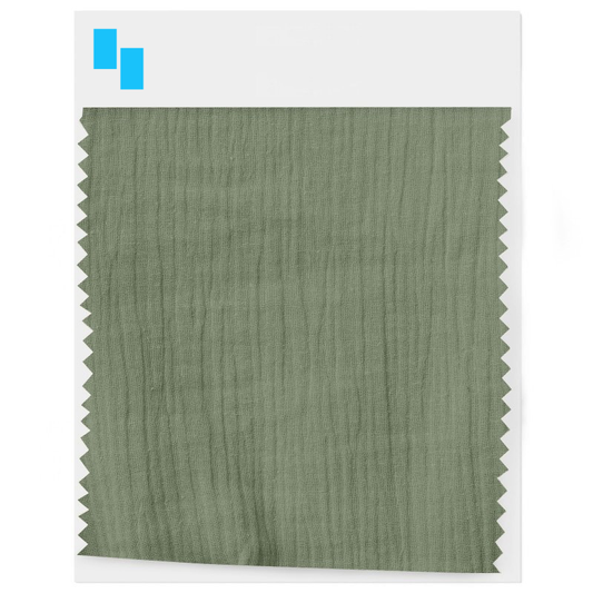 Double Gauze Moss Green