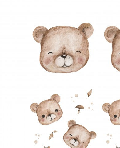 Jersey, en serie akvarell illustrationer av nallar