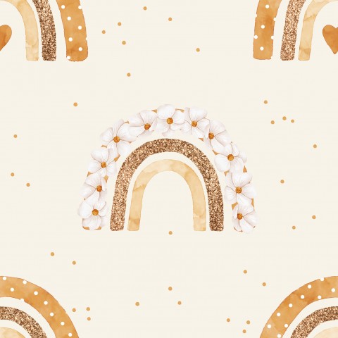 Jersey med regnbåge på vit bakgrund