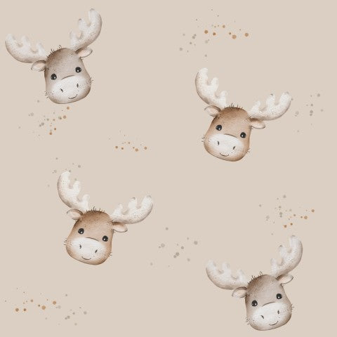 Leichtes und weiches Baumwoll-Canvas Elchbeige - Ideal für Ihre nächste Nähanlage! Hohe Qualität, weiche Struktur und ein angenehmer Beikontakt machen diese Me