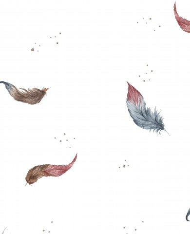 Tela di cotone bianca con piume: qualità per cucire! 100% cotone, venduta al metro, bianca, leggera e morbida. Ideale per camicie, bluse, giacche e altro ancora.