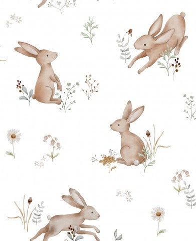 Panama bunnies and flowers