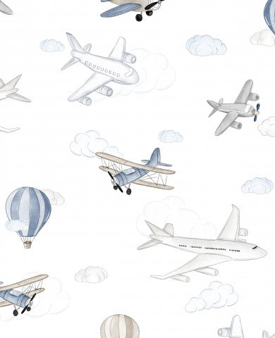 Wasserdichter Stoff Flugzeugen und Heißluftballons