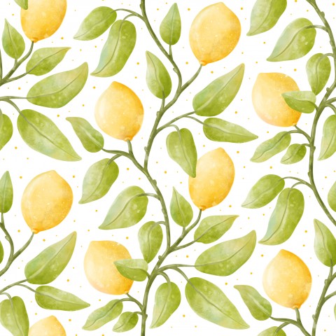 Entdecken Sie unsere Canvas Baumwolle Fresh Lemons on White - einzigartige Stoffe für Ihr nähenprojekt. 100% Baumwolle, frische Farben und weiches Gewebe für I