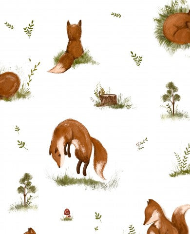 Canvas Bomullsfuchsleben: Kvalitetsbomullstyger för dina gör-det-själv-projekt och sömnadsarbeten - Naturligt mjuka, slitstarka och lätta att arbeta med,