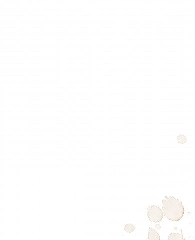 Muslin a white background with water splashes