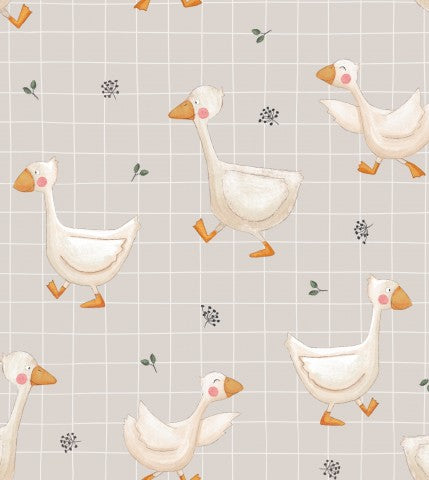 Jersey Enten und Blumen