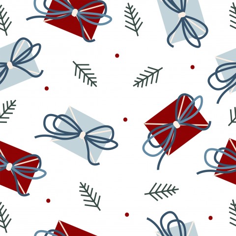 Waterproof fabric vector for Christmas gifts