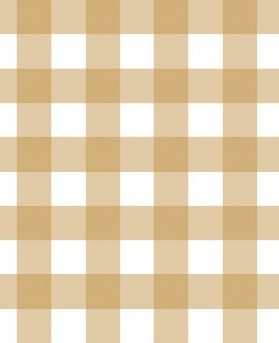 French Terry eine beige-weiß karierte Tischdecke