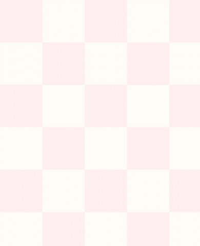Muslin a pink and white checked background