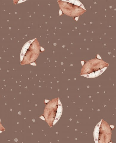 Braune Baumwolle für deine nächste Kreatividee - 100% Naturbaumwolle, leicht und weich, ideal für Tischdecken, Taschen oder Kleidung.