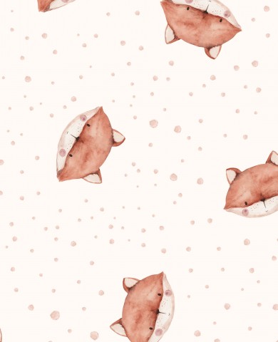 Panama a picture of a watercolor pattern with foxes