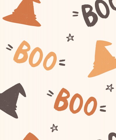 Halloween-Kreativität mit naturgebundener Baumwolle: Canvas Baumwolle Halloween Milk - Qualitätliche Meterware für individuelle Outfits und Dekorationen, ideal