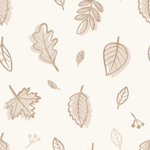 Meraviglie naturali autunnali su tela di cotone: fiocchi di foglie e colori vivaci: ideali per i tuoi prossimi progetti di cucito!