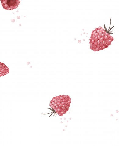 Satin Baumwolle Himbeeren