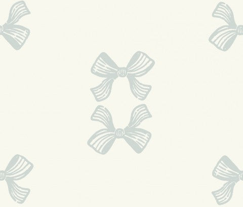 Panama bow pattern on a white background