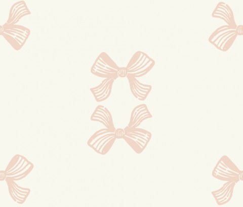 Canvas Baumwolle Hübsche Schleifen Rosa - Natürliche Schönheit für deine Modekreationen! Baumwollcanvas mit rosa Schleifen, ideal für einzigartige Kleidung und