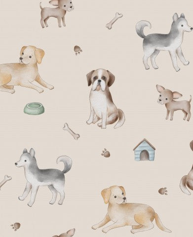 Muslinhunde og knogler