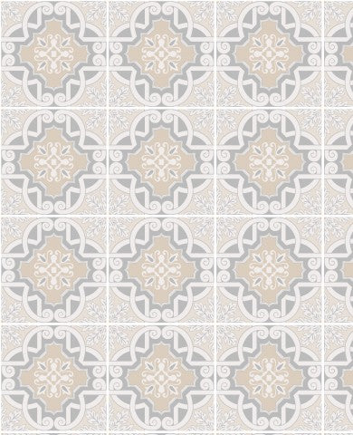 SoftShell tile pattern in beige and grey