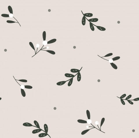 Canvas Baumwolle Kleine Blätter: Naturfarben für deine nächste Projektion! Baumwoll-Kanvas-Stoff 100% Baumwolle, Meterware zum Nähen.