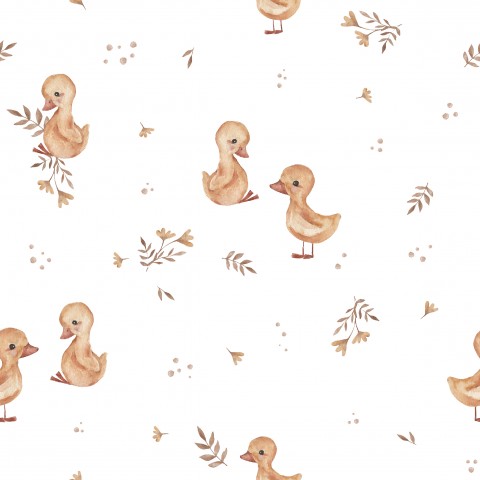 Hyödyllinen puuvillakangas pienille ankoille - puuvillakangasta eri väreissä ja leveyksissä, ihanteellinen mekkojen, laukkujen, huivien ja muiden ompeluun.