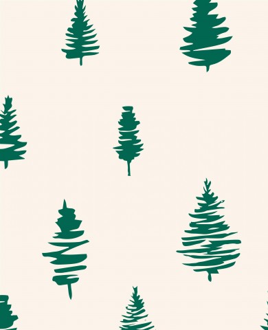 Musselin Weihnachtsbäumen