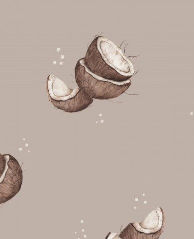 Entdecken Sie unsere außergewöhnlichen Baumwoll- und Kokosnuß-Kanvas-Stoffe in Taupe-Farbe! Naturbelassene Textilien für Ihre kreativen Projekte, ideal zum näh