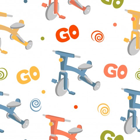 Entdecken Sie unsere vintage-stilvollen Fahrrad-Muster auf Canvas Baumwolle, perfekt für Ihre näherischen Projekte. Vintage-Fahrräder in verschiedenen Größen u