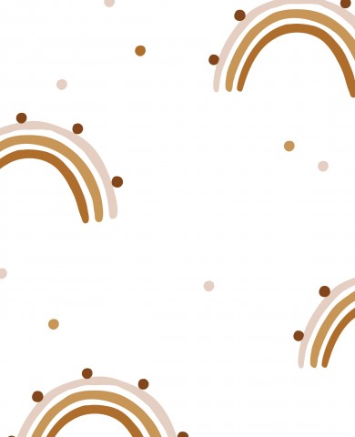 Wasserdichter Stoff Regenbögen und Tupfen