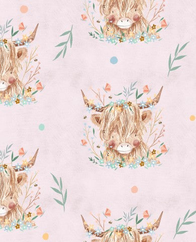 Blaues Canvas Baumwolle Matilda In Blush - Natur pur purpurroter Stoff für Mode und Dekorationsprojekte, ideal für Nähereien und Crafting, 100% Baumwolle, Mete