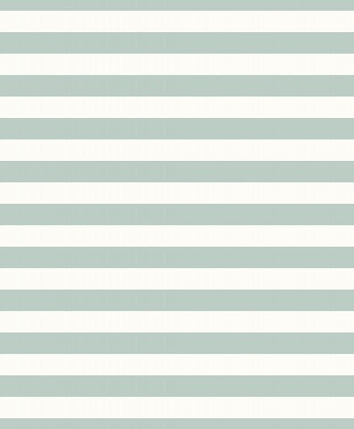 French Terry a light blue and white striped background
