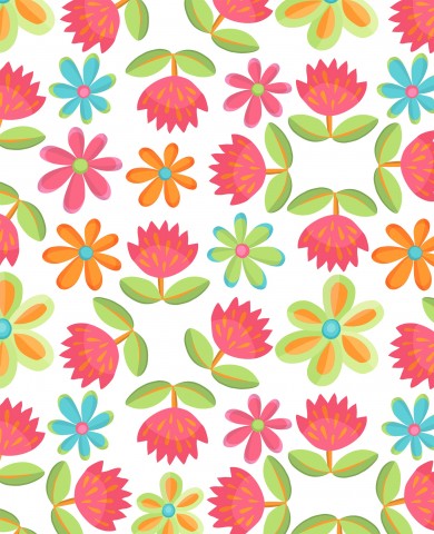 Eleganti tessuti in tela di cotone per creazioni decorative primaverili: fiori ornamentali in colori vivaci e motivi raffinati, perfetti per cucire fiori