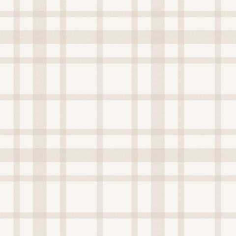 Vedenpitävä kangas, valkoinen ja beige ruudullinen tapetti