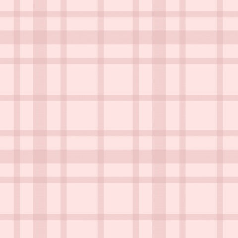 French Terry a pink and white checked fabric background
